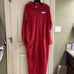 Arkansas Razorback Onsie by Sideline Brand.  EUC!